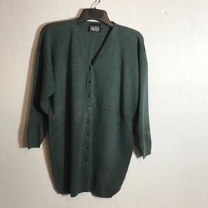 Cashmere cardigan and pants set